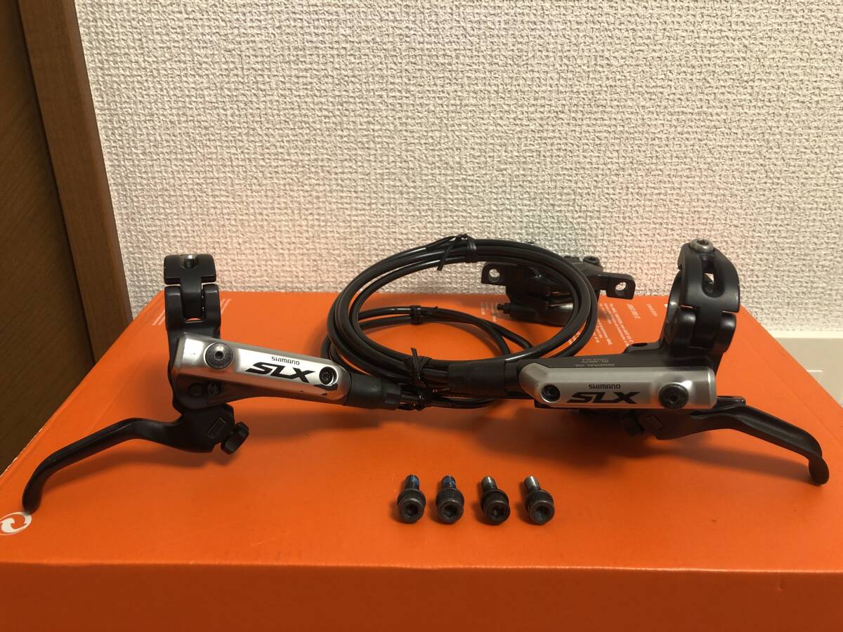 シマノ SLX BL-M675 BR-M675 ディスクブレーキ 前後セット SHIMANO拍卖