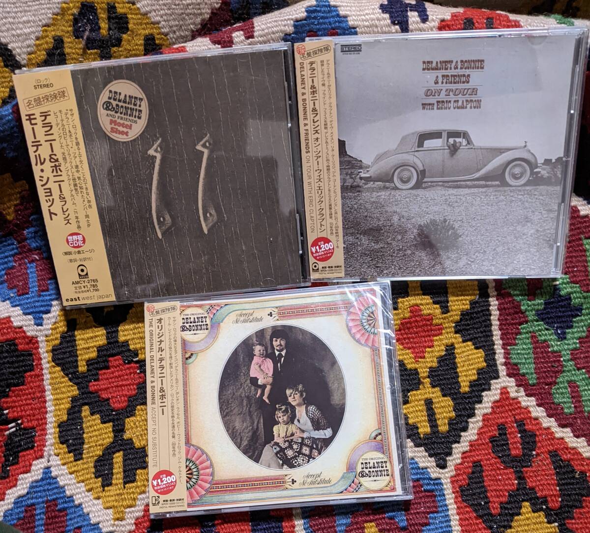 60's 70's スワンプ・ロック   デラニー&ボニー CD 3点セット拍卖