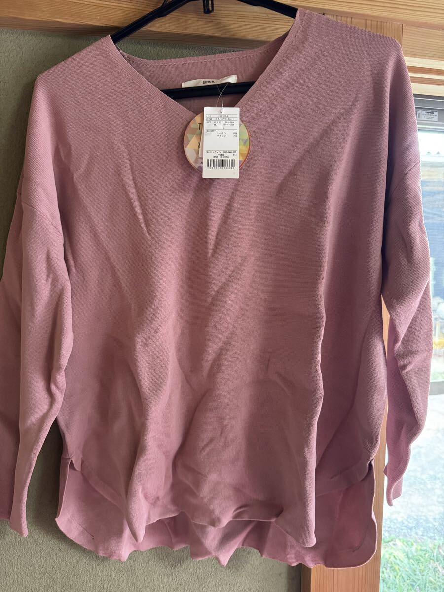 エドウィン レディース Vネックニット拍卖