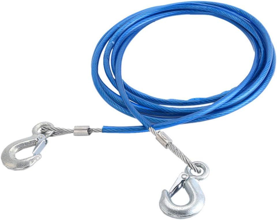 牽引ワイヤーロープ 5t 長さ4m 緊急ロープ拍卖