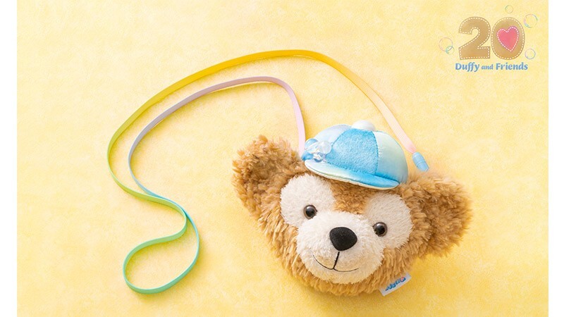 ★非売品 新品 ダッフィー&フレンズ 20周年 カラフルハピネス限定 ショルダーバッグ Duffy & Friends バケーションパッケージ オリジナル拍卖