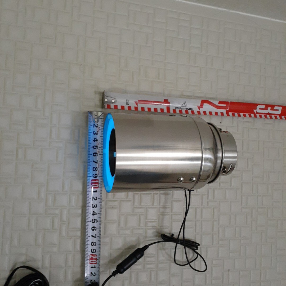 ジェットネオンブルー 。未使用品マフラーカッター30Φ以上60以下古い物ですが点灯テスト済拍卖