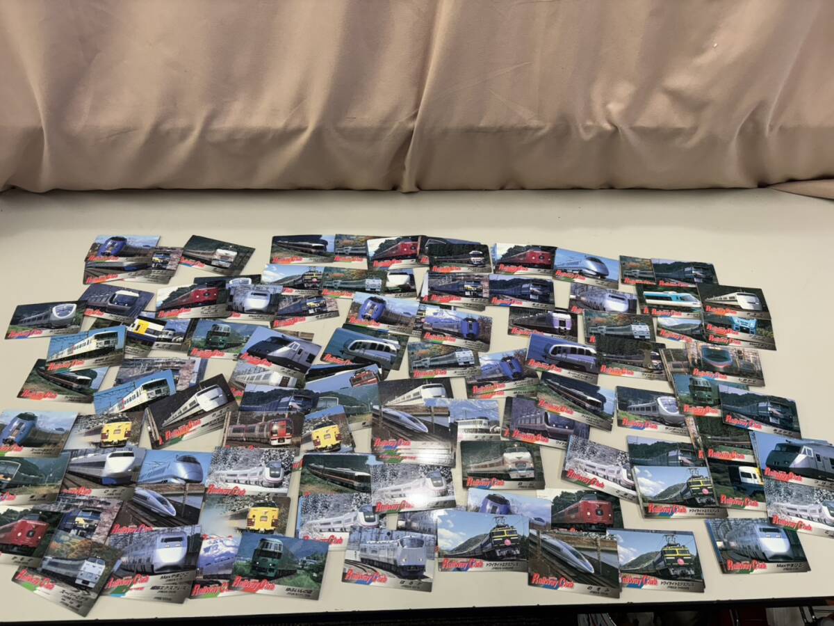 LOTTE Railway Club 鉄道カード約250枚 1997年製 当時物 コレクション拍卖