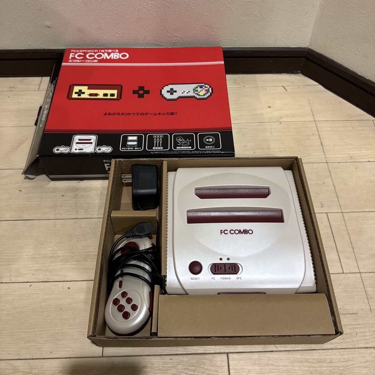 希少!FC COMBO エフシーコンボ FC SFC互換機 コロンバスサークル ファミコン スーパーファミコン 拍卖
