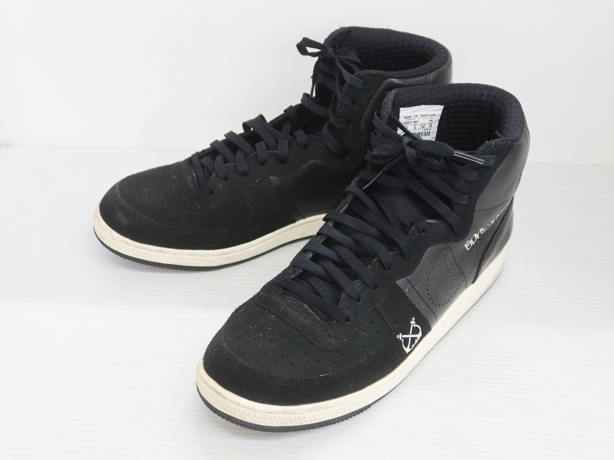 NIKE ナイキ × STUSSY ステューシー × NEIGHBORHOOD ネイバーフッド TERMINATOR HIGH PREMIUM 330341-001 スニーカー 28㎝拍卖