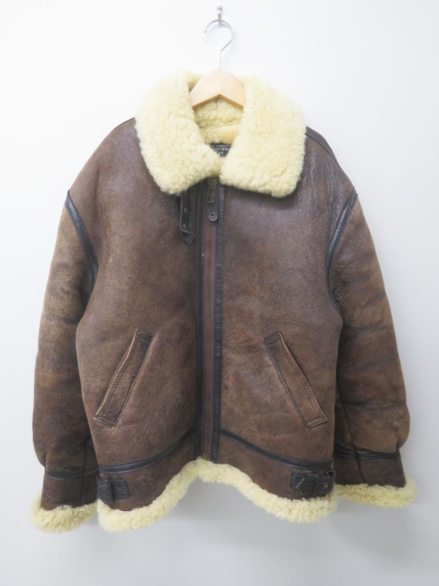 AVIREX アヴィレックス B-3 ムートン フライトジャケット 40拍卖