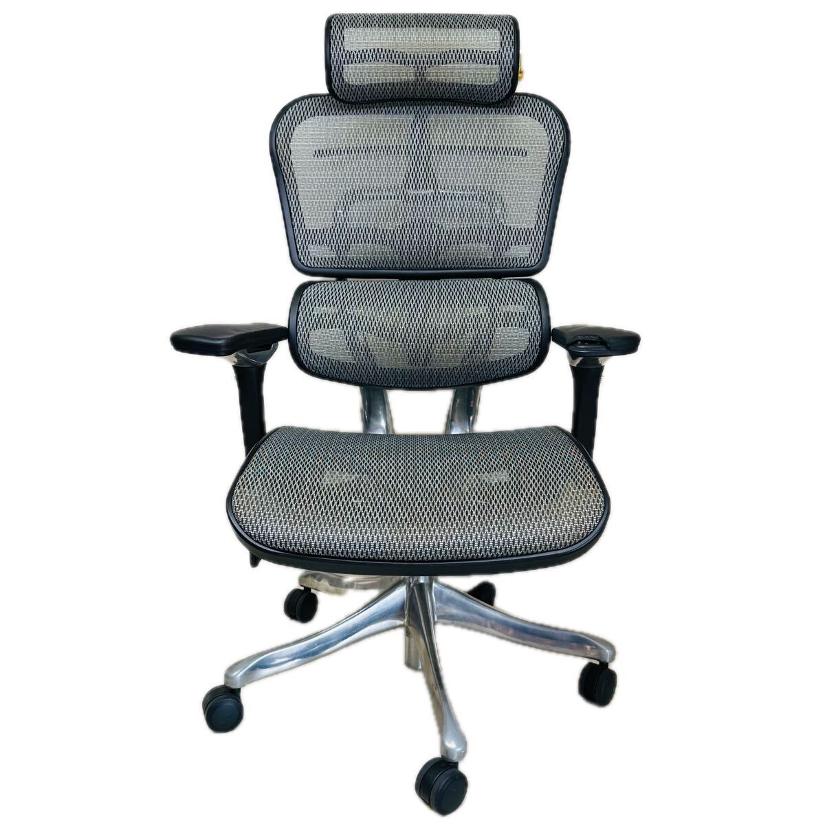 Ergohuman PRO オフィスチェア エルゴヒューマンプロ JOIFA802 Comfort デスクチェア 椅子 いす メッシュチェア オットマン 拍卖