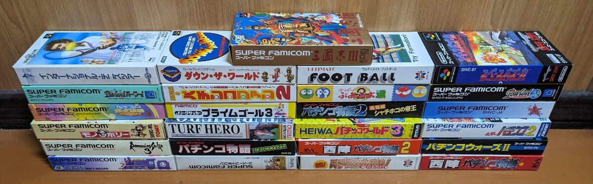 【各種外箱&説明書付属、状態良好品、美品等】【1円スタート】スーパーファミコン SFC ゲームソフト 大量 25本まとめ売り 【A773】拍卖