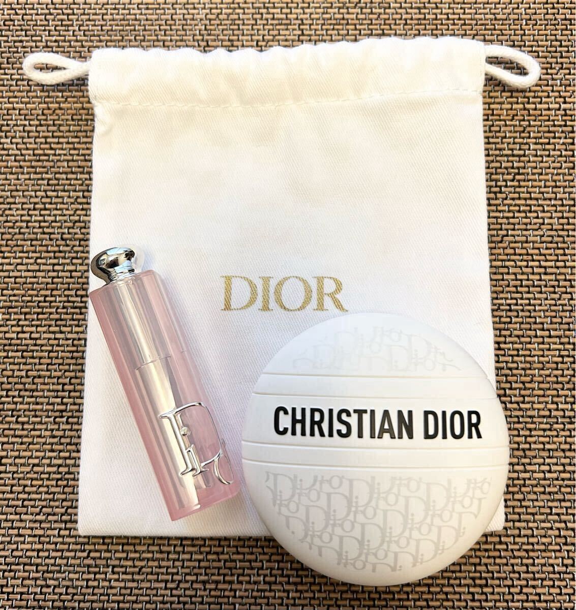 ディオール★アディクト リップ グロウ 001 ル ボーム 50mL セット Christian Dior クリスチャンディオール リップ ピンク フェイス ボディ拍卖