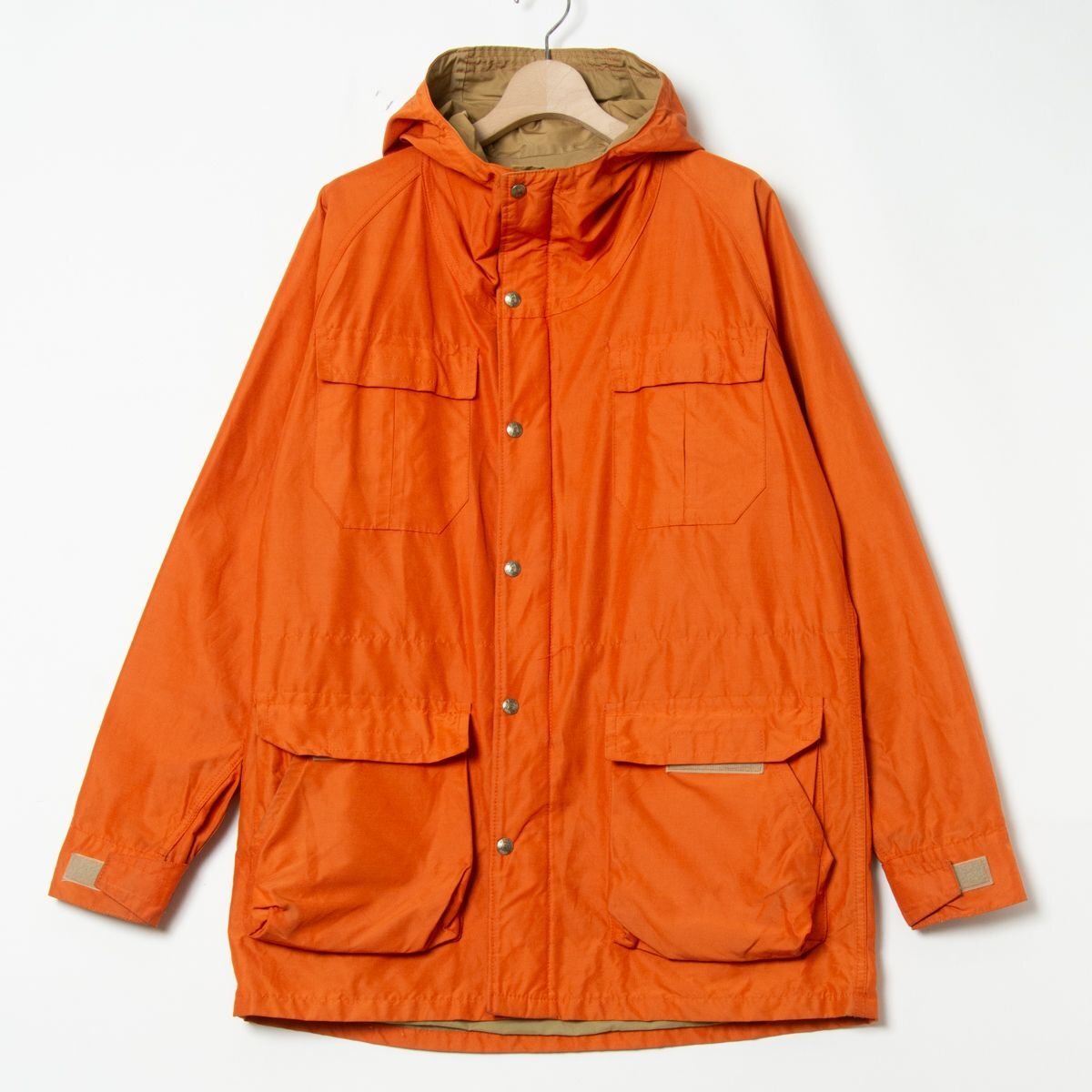 【1円スタート】SIERRA DESIGNS シエラデザインズ マウンテンパーカー メンズ L 60/40 綿ナイロン アウトドア アメカジ オレンジ USA製拍卖