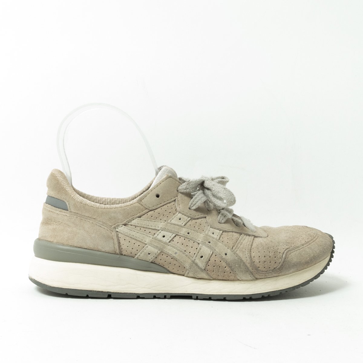 【1円スタート】Onitsuka Tiger オニツカタイガー TIGER ALLY タイガー アリー US6.5 25.0cm TH701L スエード グレー メンズ 靴 シューズ拍卖