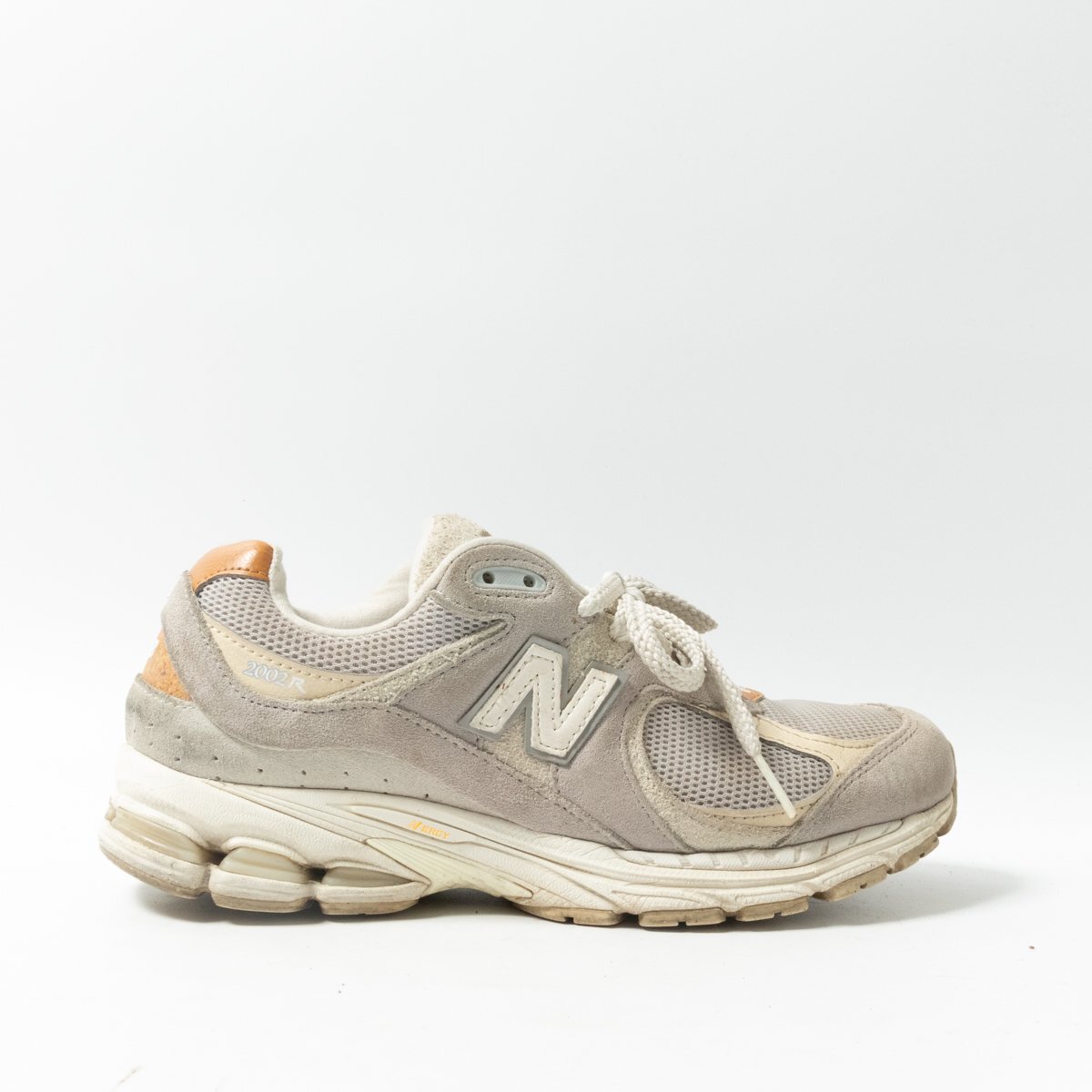 【1円スタート】New Balance M2002RSB ニューバランス 25cm スニーカー グレー ブラウン系 レースアップ メッシュ スエード メンズ 靴拍卖