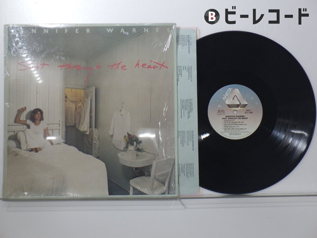Jennifer Warnes「Shot Through The Heart」LP(12インチ)/Arista(AB 4217)/洋楽ロック拍卖