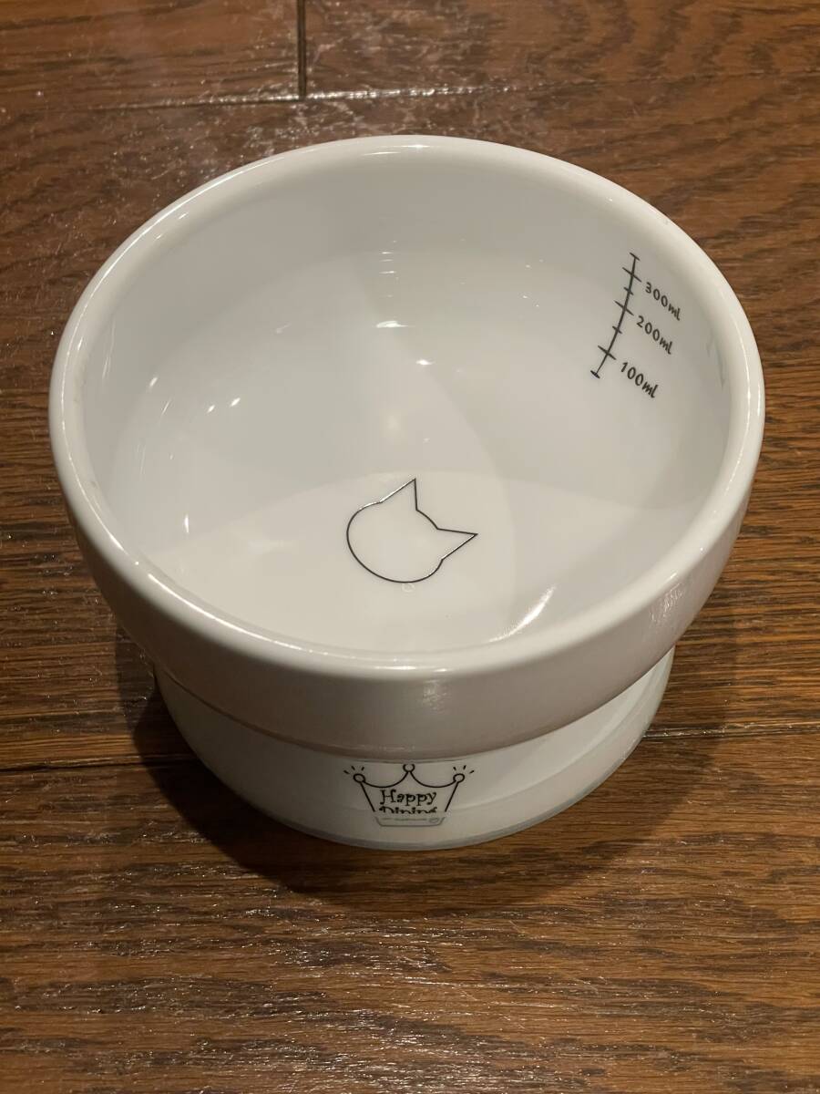 猫ちゃんグッズ/水飲み/陶器製/背低い/猫壱拍卖