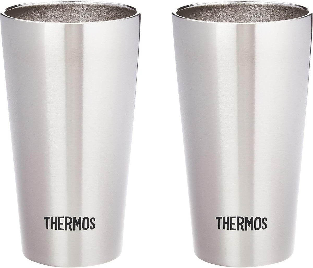 サーモス 真空断熱タンブラー 300ml ステンレス 2個セット JDI-300P S拍卖