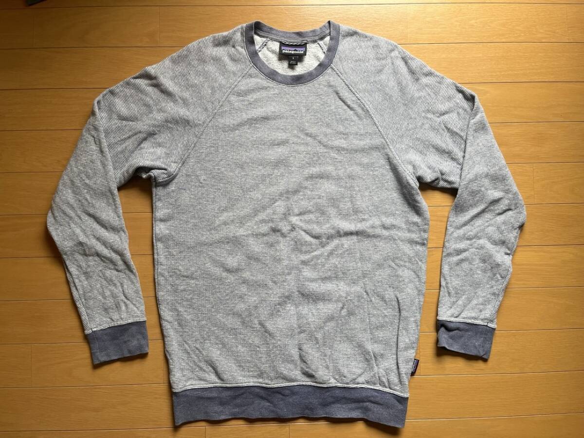 Patagonia パタゴニア メンズ・トレイルハーバー クルーネックスウェットシャツ Sサイズ拍卖