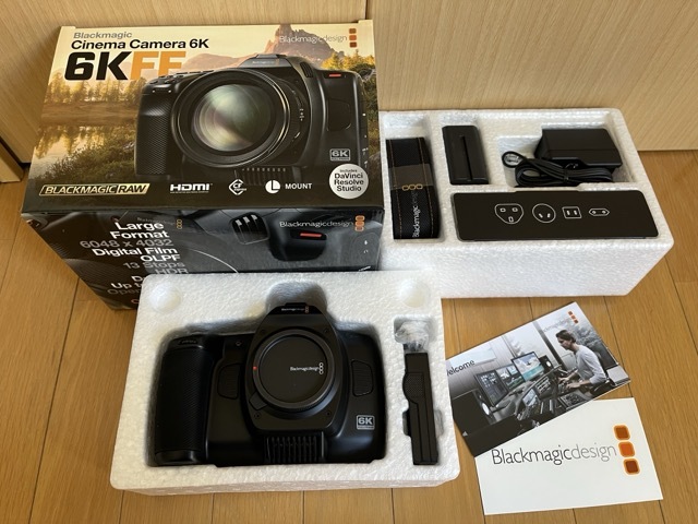 【新品同様・期間限定】Blackmagic Cinema Camera 6K BMCC6K BMPCC拍卖