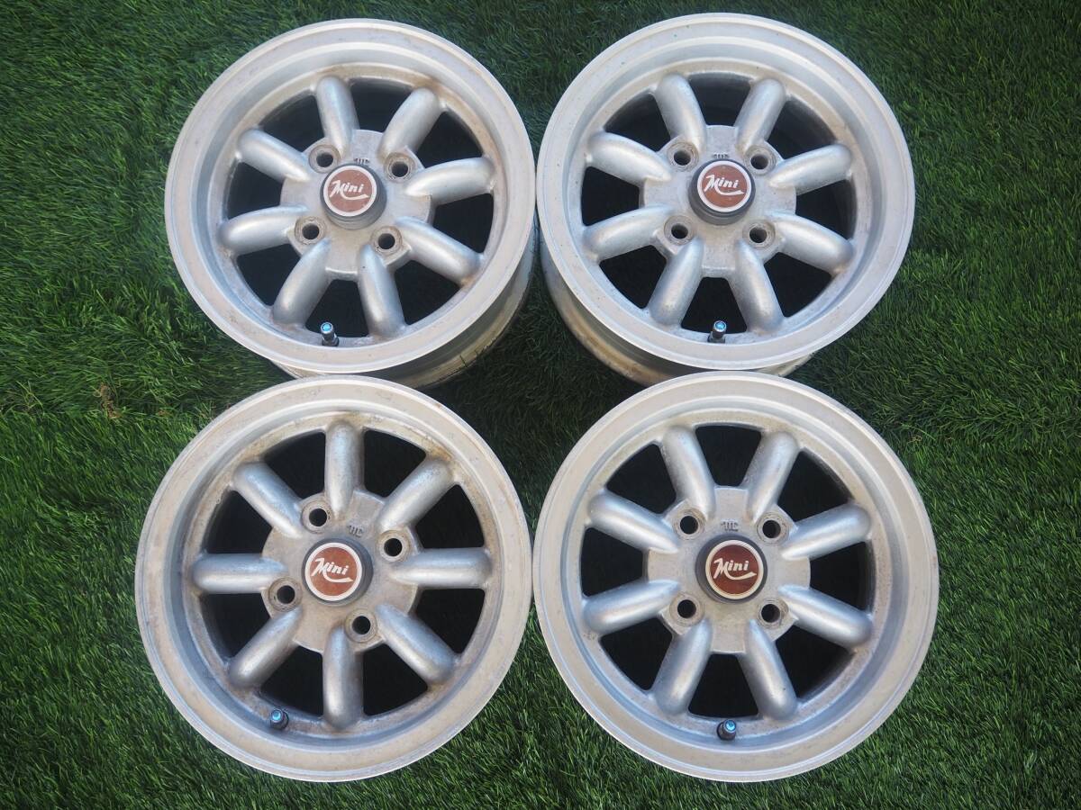 ☆ROVER MINI ローバーミニ 12インチ 5.5J +25 PCD101.65 4H HUB66 4本 茨城発☆拍卖