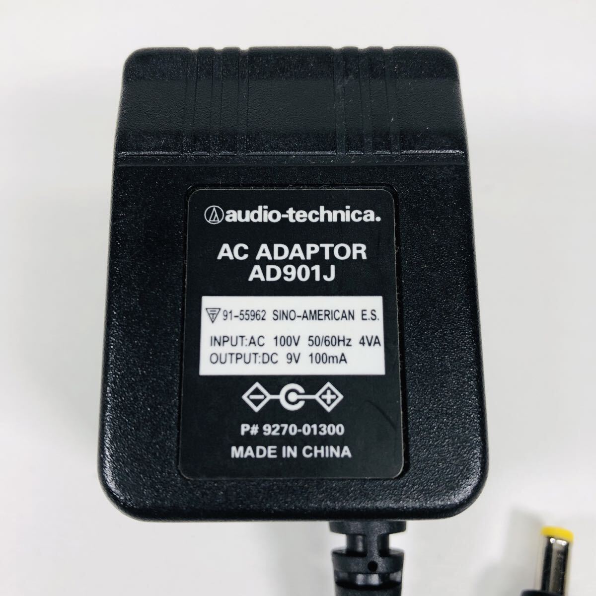 中古動作品 audio-technica ACアダプター AD-901J DC9V 100mA拍卖