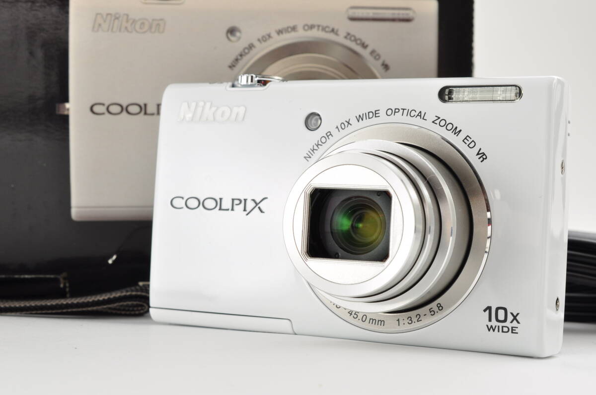 Nikon ニコン Coolpix S6200 16.0MP コンパクトデジタルカメラ ホワイト 箱付き 2505160003拍卖