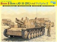中古プラモデル 1/35 WW.II ドイツ軍 15cm 33式重歩兵砲搭載自走砲 バイソンII マジックトラック付拍卖