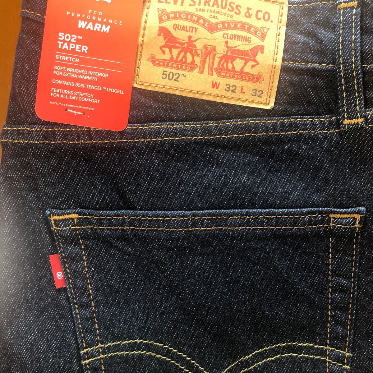 ■新品★W32★Levi's 502 TAPER STRETCH WARM★リーバイス 502 テーパー★29507-1470★メンズジーンズ★拍卖