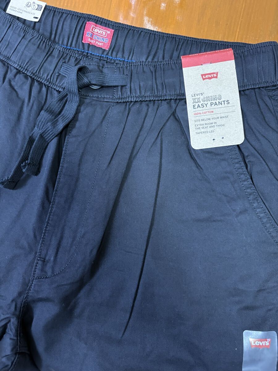 ■新品★Mサイズ★Levi's XX CHINO EASY PANTS STRETCH★リーバイス XX チノ イージー パンツ ストレッチ★ブラック★A7362-0000★チノパン拍卖