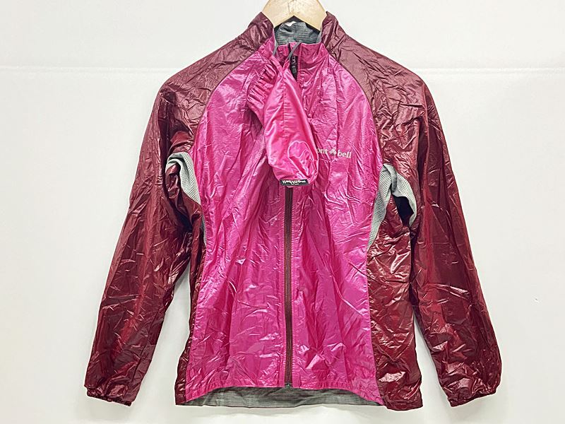 モンベル MONT-BELL ソフトシェルジャケット 1106445 レディース Sサイズ ピンク/パープル拍卖