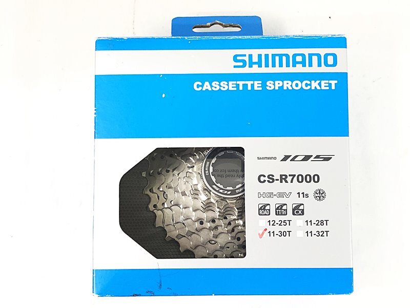 未使用品 シマノ SHIMANO 105 CS-R7000 11-30T スプロケット 〇拍卖