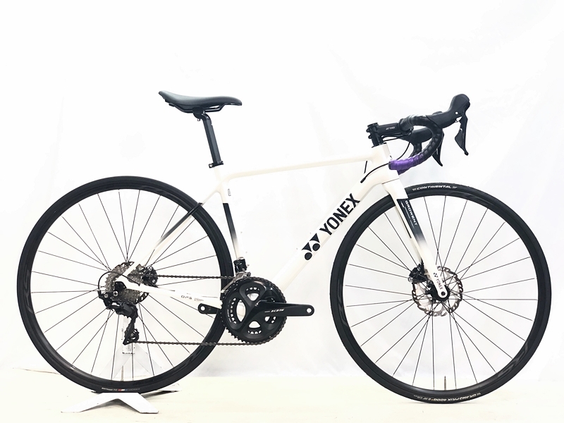 ヨネックス YONEX グローエント GROWENT SHIMANO 105 R7020 2022-23年 カーボンロードバイク XSサイズ ホワイト拍卖