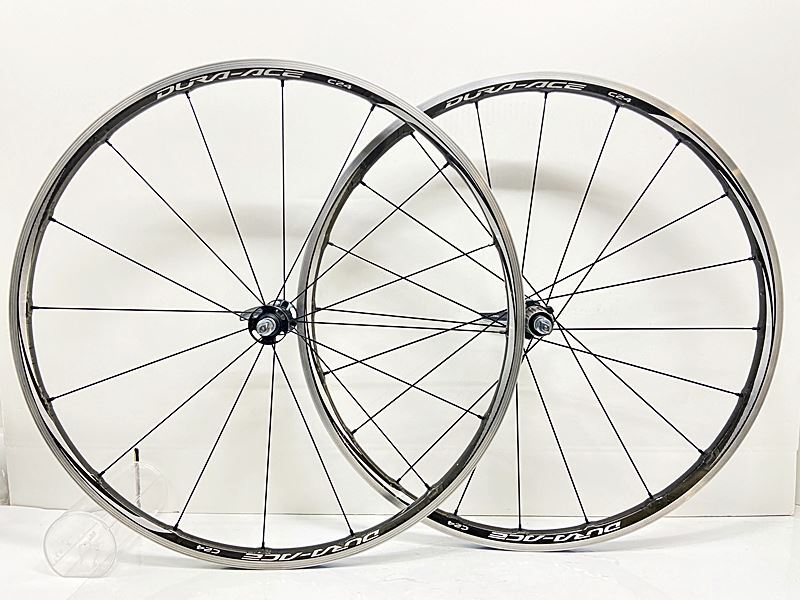 美品 シマノ デュラエース DURA-ACE WH-9000 C24 ホイールセット シマノフリー 11速 リムブレーキ クリンチャー カーボンラップ 〇拍卖
