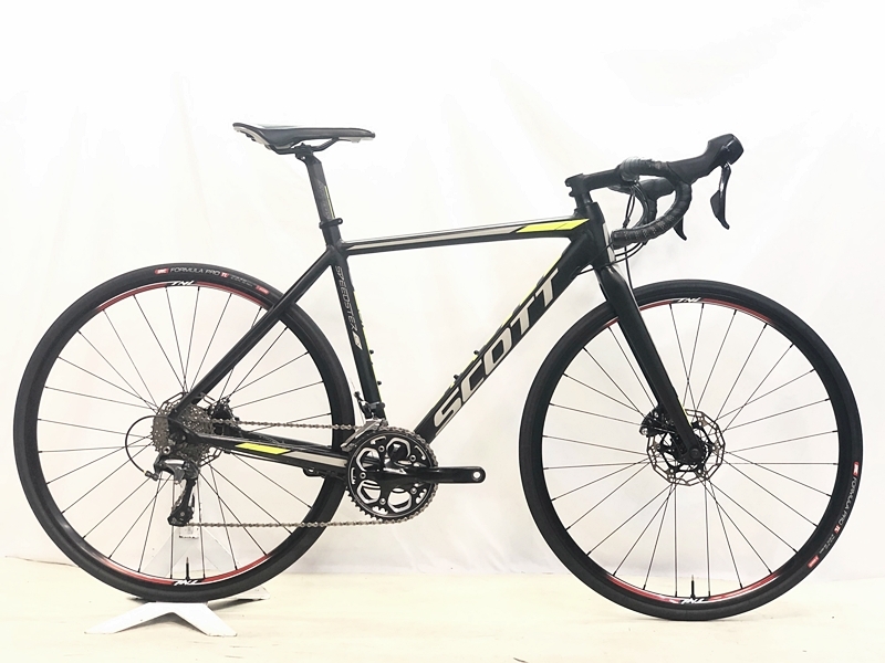 スコット SCOTT スピードスター SPEEDSTER CX 10 2018年 ロードバイク Sサイズ ブラック/イエロー拍卖