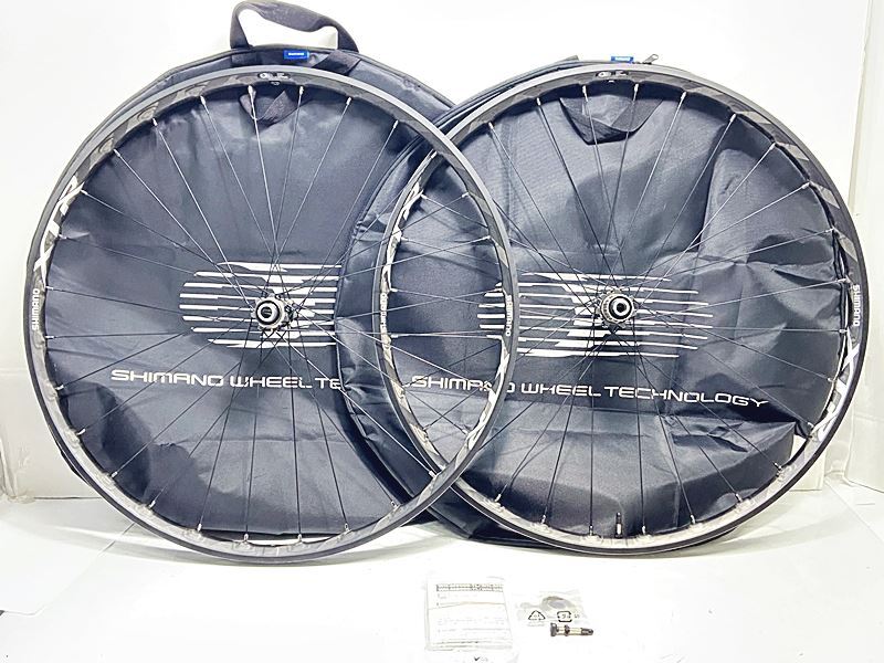 超美品 シマノ WH-M9020 TL ホイールセット シマノフリー 11速 DISC チューブレス アルミ 〇拍卖