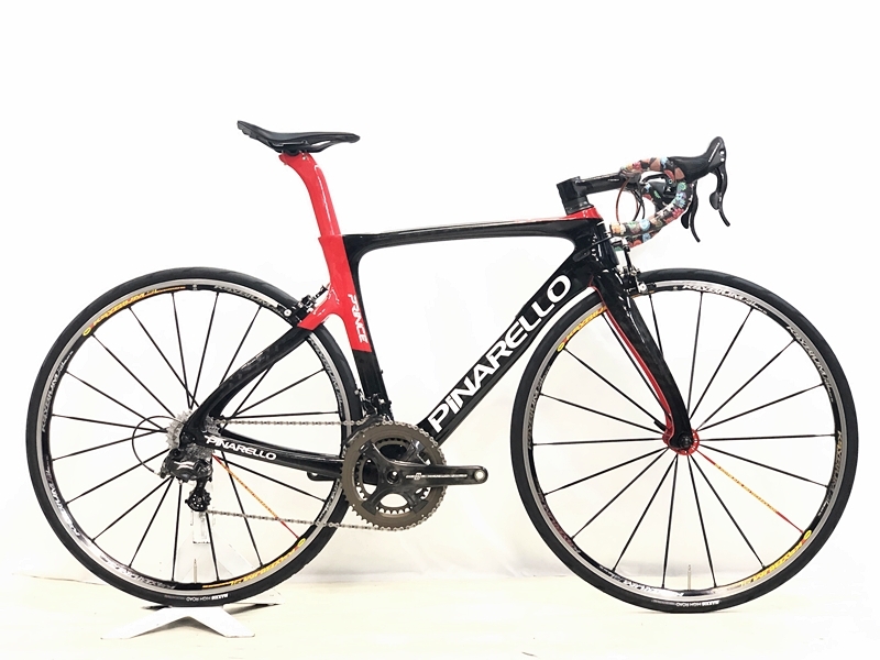美品 ピナレロ PINARELLO プリンス PRINCE CAMPAGNOLO CHORUS 2019年 カーボンロードバイク 500サイズ ブラック/レッド拍卖