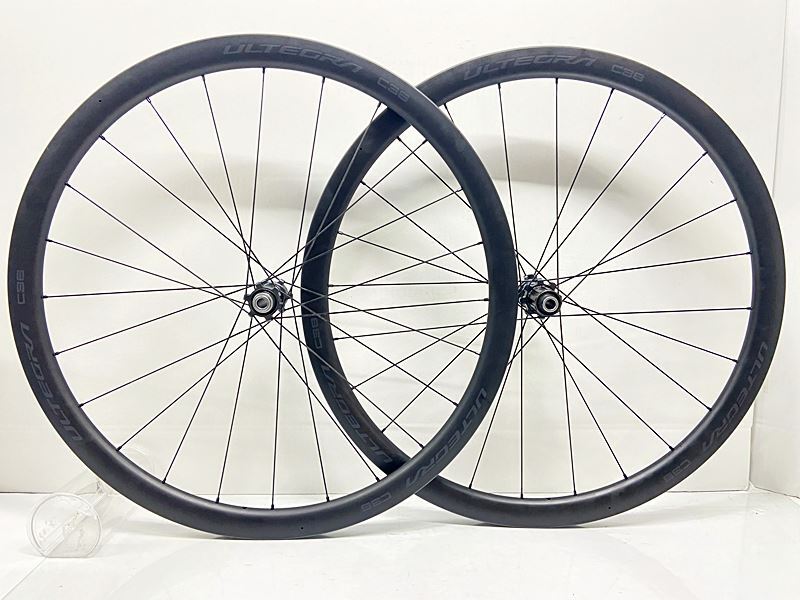 シマノ SHIMANO アルテグラ ULTEGRA WH-R8170 C36 ホイールセット シマノフリー 11速 DISC チューブレスレディ カーボン 〇拍卖