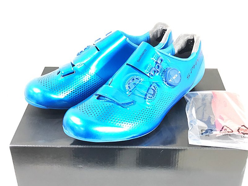 未使用品 シマノ SHIMANO SPD-SL シューズ RC9T SH-RC901T EU43.5/27.5cm拍卖