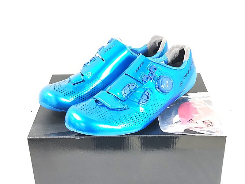 未使用品 シマノ SHIMANO SPD-SL シューズ RC9T SH-RC901T EU42.5/26.8cm拍卖