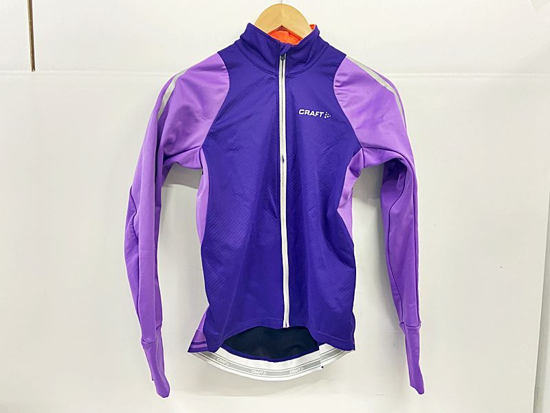 クラフト CRAFTウィメンズ WOMENS 長袖サイクルジャージ XSサイズ パープル拍卖