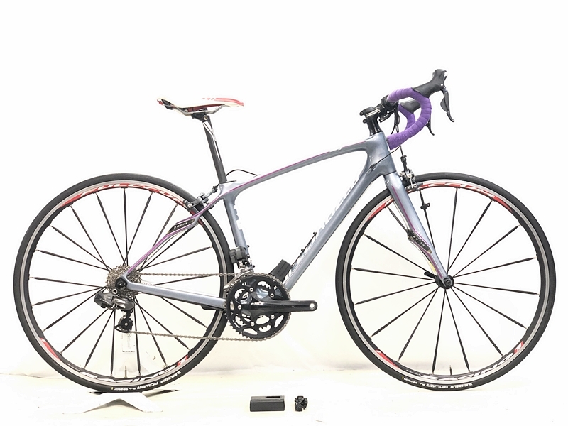 スペシャライズド SPECIALIZED ルビー エリート RUBY ELITE SHIMANO ULTEGRA Di2 2013年 カーボンロードバイク WSサイズ シルバー拍卖