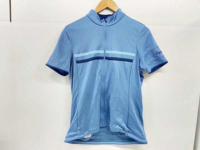 ラファ Rapha ウィメンズ WOMENS ショートスリーブ SHORT SLEEVE BREVET JERSEY半袖サイクルジャージ XLサイズ X-LARGE ブルー拍卖
