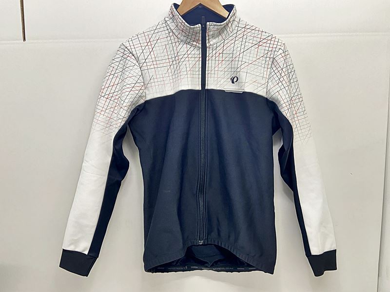 パールイズミ PEARL IZUMI 長袖サイクルジャージ MENS Lサイズ ホワイト/ブラック拍卖