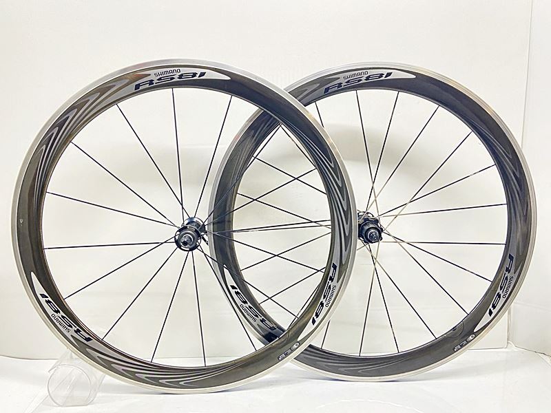 シマノ WH-RS81 C50 ホイールセット シマノフリー 11速 リムブレーキ クリンチャー カーボンラップ 〇拍卖