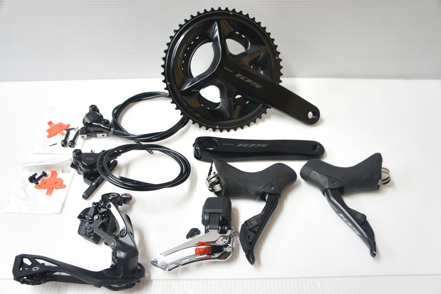 ▼▼超美品 シマノ SHIMANO 105 R7170系 Di2 コンポ5点セット FC-R7100 ST-R7170 FD-R7150 RD-R7150 BR-R7170 2×12速拍卖
