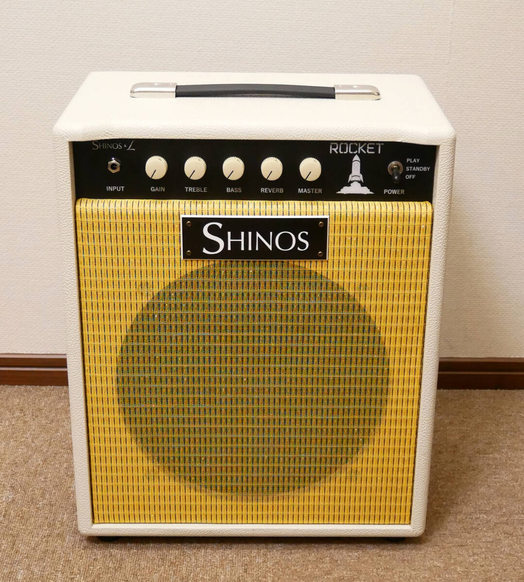 SHINOS ROCKET 6L6 30w  2052年6月購入 アッテネーター機能付き キャビネットシミュレーター機能あり 日本製ブティックアンプ拍卖