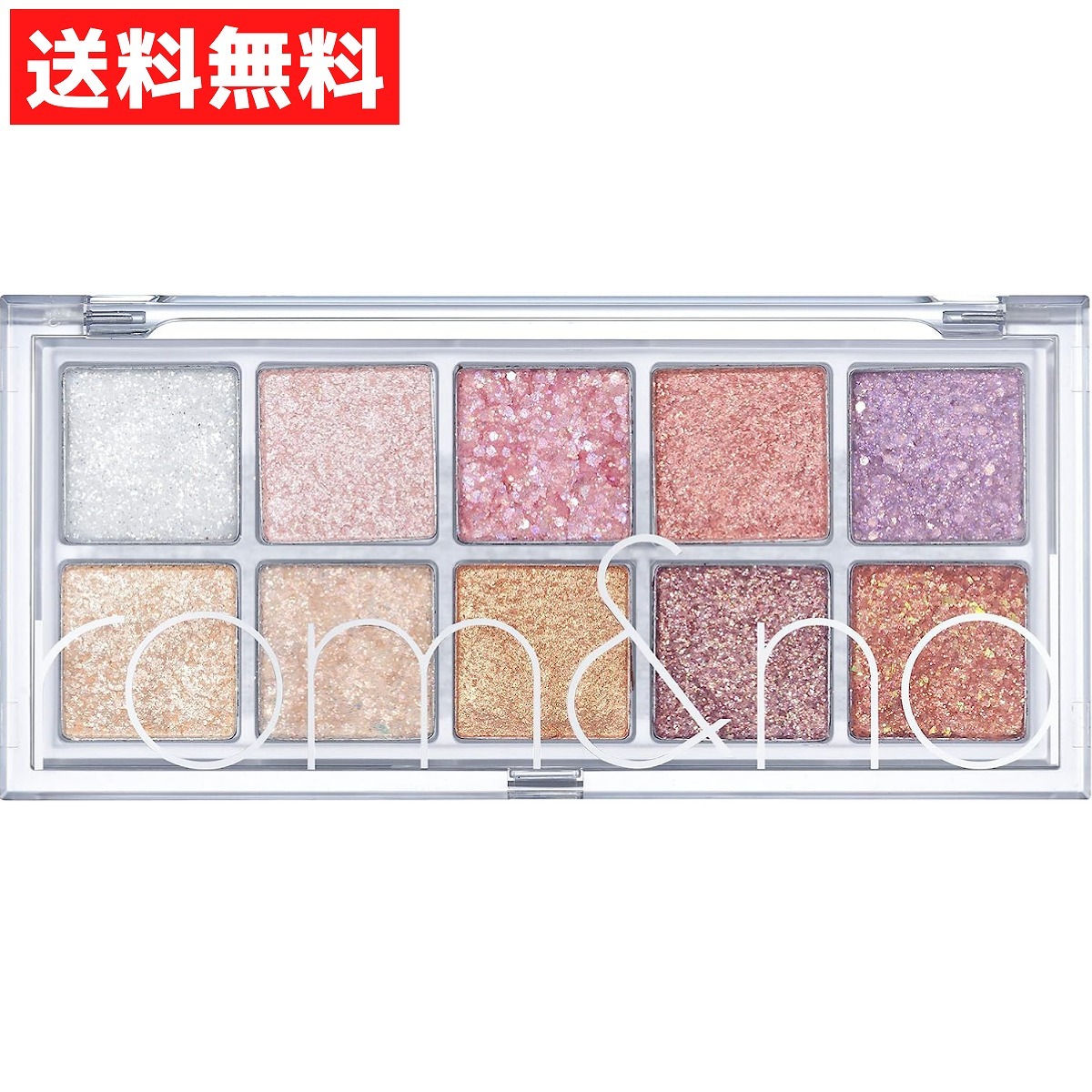 rom&nd ロムアンド ザ アイシャドウ ベターザン パレット #00 ライト&グリッターガーデン LIGHT&GLITTER GARDEN 10色 アイメイク拍卖