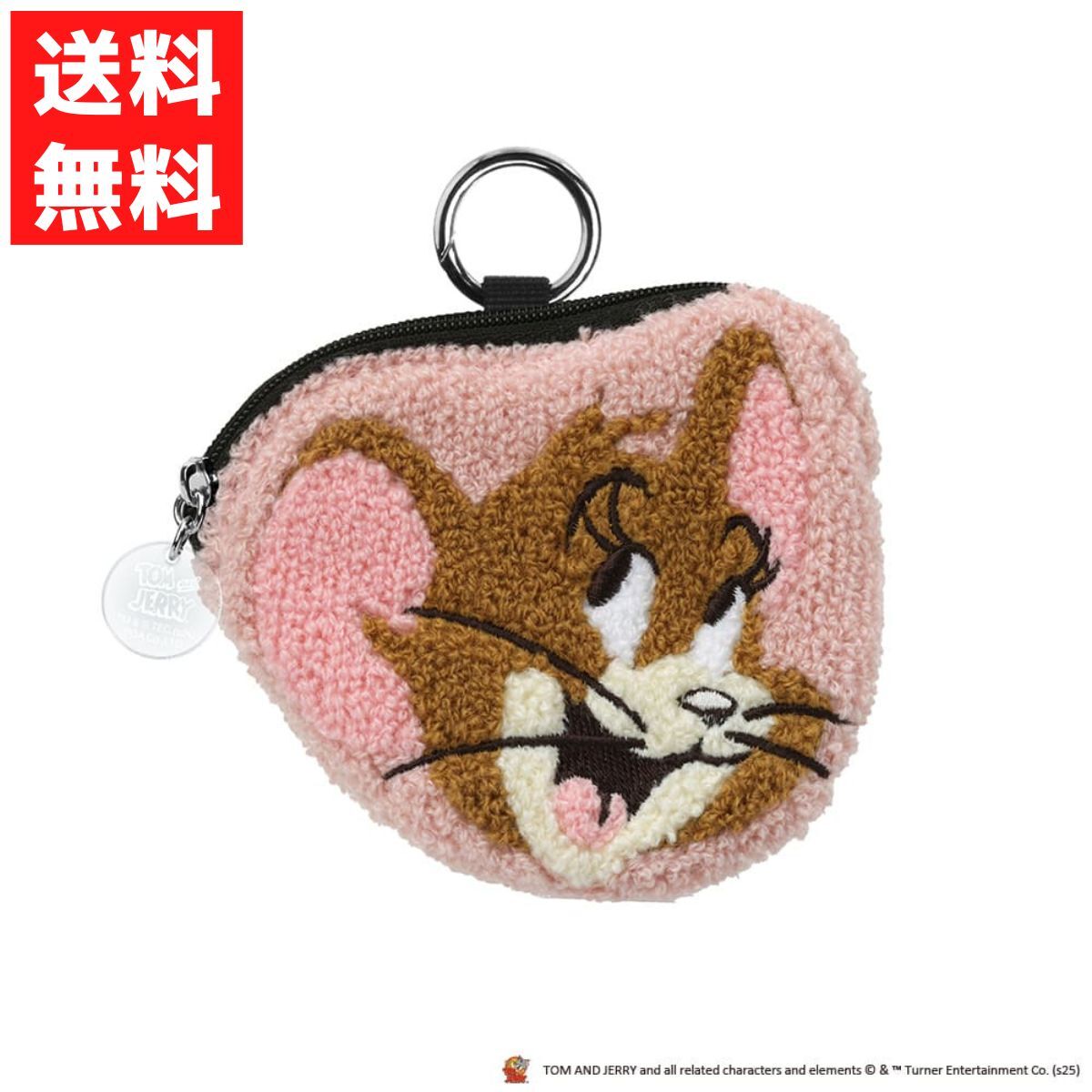 ガジェットポーチ トムとジェリー ジェリー イヤホン ケース カラビナ 小型 PG-WGP02JER拍卖