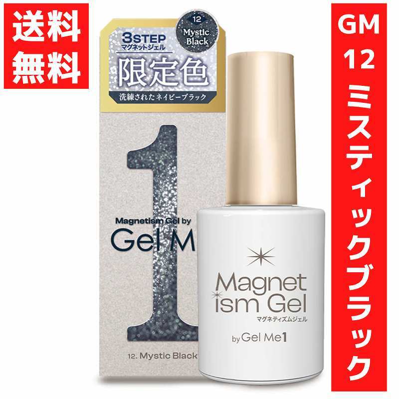 マグネティズム ジェルネイル ジェルミーワン 12.ミスティックブラック 硬化 マグネットジェル 秋限定色 セルフネイル拍卖