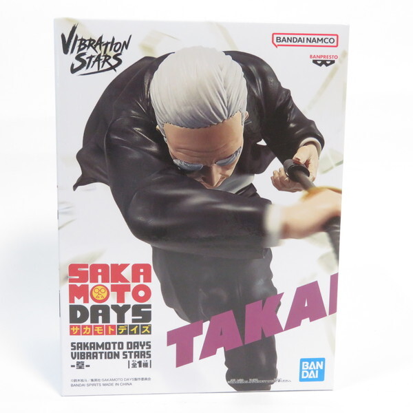 中古 未開封品 VIBRATION STARS SAKAMOTO DAYS 篁 BANDAI NAMCO/バンダイナムコ フィギュア拍卖