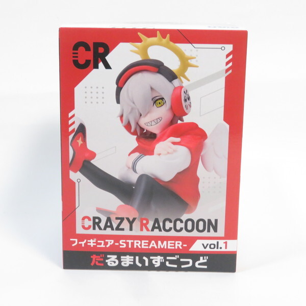中古 未開封品 Crazy Raccoon フィギュア だるまいずごっど STREAMER-Vol.1 GiGO/ギーゴ フィギュア拍卖