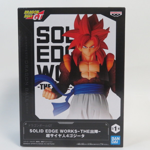 中古 未開封品 SOLID EDGE WORKS-THE出陣- ドラゴンボールGT サイヤ人4ゴジータ BANDAI NAMCO/バンダイナムコ フィギュア拍卖